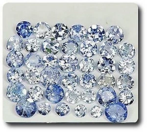 Tanzanita. 1.67 cts. 40 Piezas. Tanzania - Imagen 1 de 1
