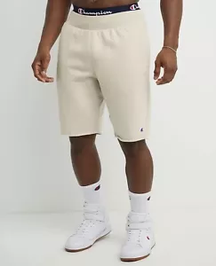 NEU MIT ETIKETT CHAMPION REVERSE WEAVE BIEGE ABGESCHNITTENE FLEECE SWEATSHORTS FÜR HERREN GRÖSSE S SMALL - Bild 1 von 6