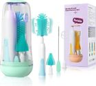 Orzbow Electric Baby Bottle Brush Set,Portable Bottle Brushes for Cleaning with 