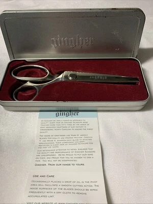 7 1/2 Gingher Pinking Shears Made In Italy - Image 1 of 4