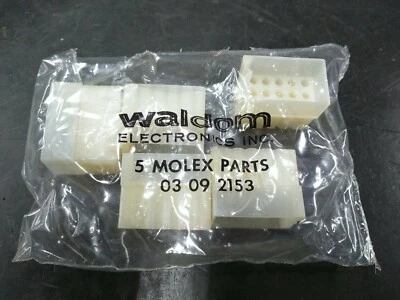 (5) Conector triple fila Waldom Molex 03092153 5 posiciones Foto 1 de 3