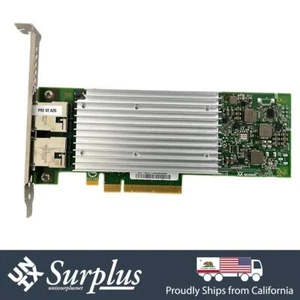 10GB RJ45 Dual Port QL41112HLRJ Qlogic PCIe Network Adapter Marvell FastLinq - Picture 1 of 9