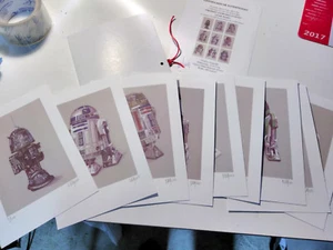 Fantástica colección Litografías "DROIDES ASTROMECÁNICOS". STAR WARS - Imagen 1 de 12