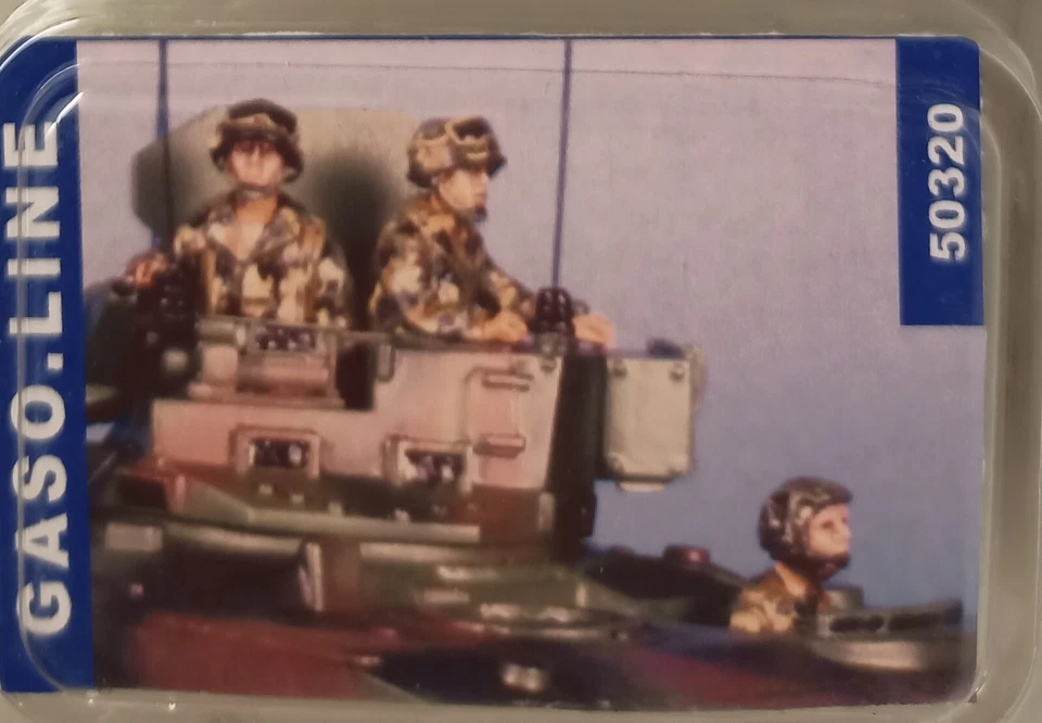 MODELLISMO- Modern French tank crew - GASO_LINE 1/48 scale - Immagine 1 di 1