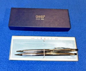Cross Century Kugelschreiber und Bleistift Set 3501 Chrom in Box - Bild 1 von 5