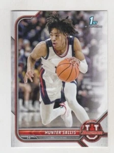 (6) LOTE DE TARJETAS DE NOVATO DE LA UNIVERSIDAD BOWMAN Hunter Sallis 2021-22 #83 Gonzaga Bulldogs - Imagen 1 de 1