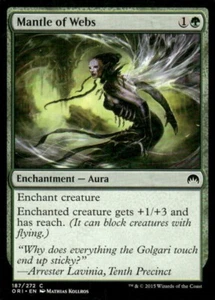 Mantle of Webs 187/272 Origins MTG Magic the Gathering card - Picture 1 of 2