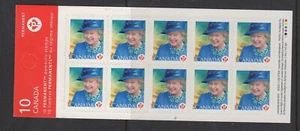 LIBRO CANADÁ BK363, REINA ISABEL II, Nº 2248, panel de 10 - Imagen 1 de 1