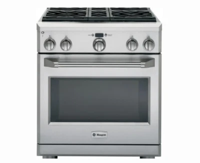 Monogram 30" Stainless 4 Burner Freestanding Professional Gas Range - ZGP304NRSS - Image 1 of 4