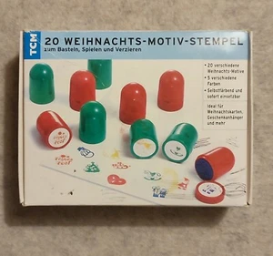 20 Weihnachts-Motiv-Stempel von TCM zum bastel.L, spielen und verzieren - Bild 1 von 3