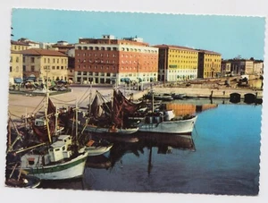 TO LI 36 Livorno darsena vecchia e piazza Micheli viaggiata 1958 - Picture 1 of 1