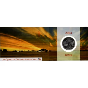 [#1289998] United States, quarter dollar, Iowa, 2004, Philadelphia, Copper-nic,  - Picture 1 of 2