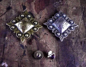 Conchos -Western Saddle Headstall - suit belts, hats, bridles, Qty 1 - Picture 1 of 16