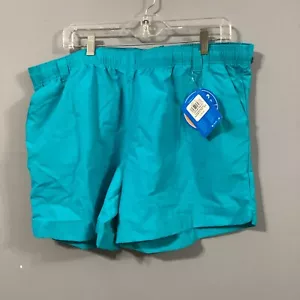 Columbia Damen PFG Backcast Wassershorts XL Aqua UPF Omni-Schattierung Neu mit Etikett - Bild 1 von 11
