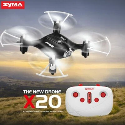 Syma X20 Pocket Drone RC Quadcopter Altitude Hold Headless 2.4G Flip Helicopter - Image 1 of 3
