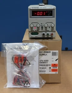 GW Instek GPD-1830D DC Power Supply 0-18V, 0-3A, 54W NEW IN BOX - Picture 1 of 4