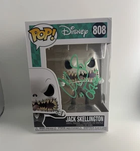 CHRIS SARANDON SIGNED DISNEY JACK SKELLINGTON FUNKO POP BAS BECKETT - Picture 1 of 4