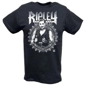 Maglietta WWE Rhea Ripley Full Metal Aussie Gear nera - Foto 1 di 4