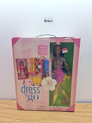 *РЕДКИЙ*Dress 'N Go Barbie The Ultimate Fashion Case никогда не доставался из коробки 2001 55309 Mattel - Изображение 1 из 4