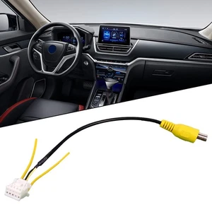 Backup Camera Cable Adaptor 10Pin For RCA Compatible with For Car Radio - Picture 1 of 12