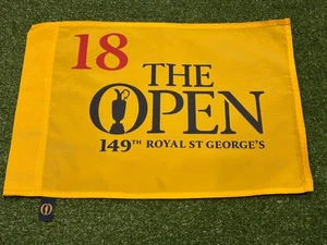 RARE THE OPEN GOLF CHAMPIONSHIP 2020 OFFICIAL PIN FLAG 149th at ROYAL ST GEORGE - Bild 1 von 4