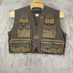 Field & Stream Utility Vest Mens 2XL Fishing Pockets Hike Cargo Green Fly Fishin - Picture 1 of 8