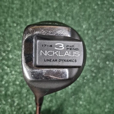 LH Nicklaus 3 Wood Linear Dynamics Steel Shaft Regular Flex Left Handed 42¨ - Image 1 of 4