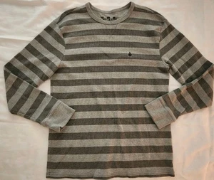 Volcom Langarm Thermo Shirt Rogan gestreift Größe XL - Bild 1 von 6