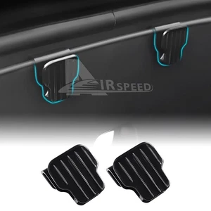 Car Front Boot Hooks Storage Hanger For Tesla Model Y Juniper 2025-UP ABS Black - Imagen 1 de 9