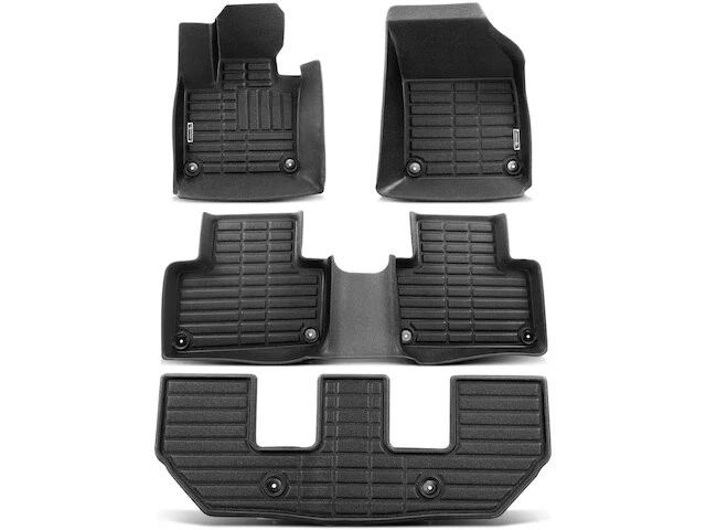 Floor Mat Set For 2016-2024 Volvo XC90 2.0L 4 Cyl 2017 2018 2019 2020 WV383GZ - Image 1 of 1