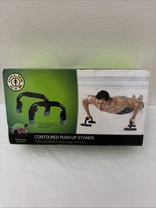 Golds Gym Liegestützständer mit konturierten gepolsterten Schaumstoffgriffen  - Bild 1 von 5
