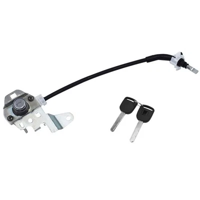Fechadura de porta esquerda cabo de cilindro compatível com 2009 2010 2011 Honda Civic 4 portas - Imagem 1 de 4