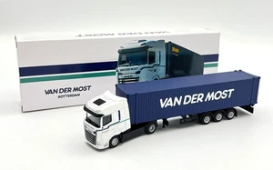DAF XG container trailer 45ft "Van der Most" WSI truck models  1:87 scale - Picture 1 of 9