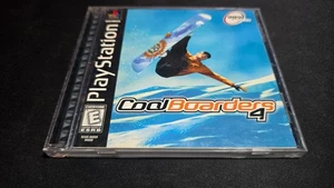 Cool Boarders 4 Etiqueta Negra Sony Playstation 1 PS1 EX+NM estado COMPLETO+tarjeta regular! - Imagen 1 de 5