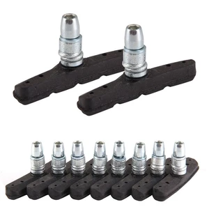 Cycling Bicycle Brake Pads Shoes 70mm V-brake for Mountain Bike VBrake MTB Black - Picture 1 of 7