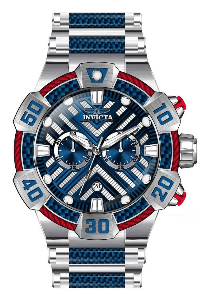 Reloj cronógrafo de cuarzo Invicta Bolt 52 mm para hombre IN-46576 Foto 1 de 1