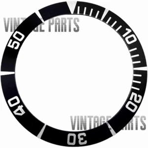 39*31,2 mm negro aluminio pendiente bisel inserto apto para reloj SKX - Imagen 1 de 1