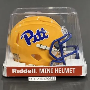 PITT Pittsburgh Panthers S Speed Mini Helmet Riddell NCAA Licensed Brand New! - Picture 1 of 9