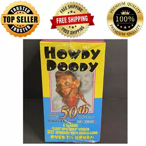 Howdy Doody 50th Anniversary Limited Edition Color Lost Episodes VHS Set NEW - Picture 1 of 4