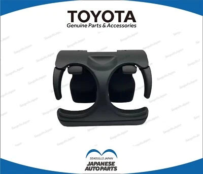 TOYOTA Genuine LEXUS 01-06 LS430 5562050030C0 Black Instrument Panel Cup Holder - Image 1 of 2