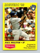 1992 Milwaukee Brewers Police #NNO Paul Molitor