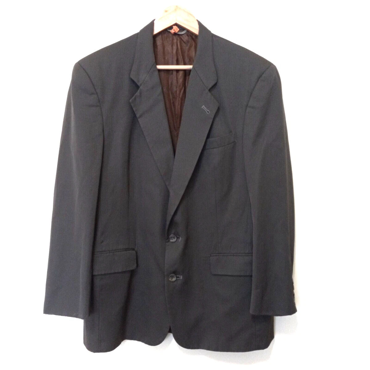 CHRISTIAN DIOR エンブレム刺繍 テーラードジャケット 深緑XL Dior