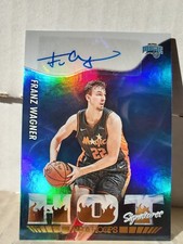 Franz Wagner 2022-23 Panini NBA Hoops Hot Signatures Auto Magic
