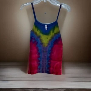 Handmade Tie-Dye Spaghetti Strap Top One of a Kind NEW 26” Chest - Picture 1 of 11