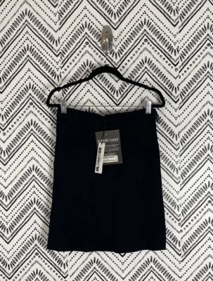 Nwt Jil Sander Pencil Skirt Size 8 (38) Navy Blue Jersey Knit Stretch Pull on - Image 1 of 4
