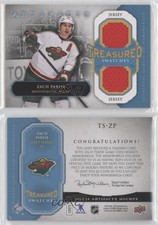 2013-14 Upper Deck Artifacts Treasured Swatches Zach Parise #TS-ZP