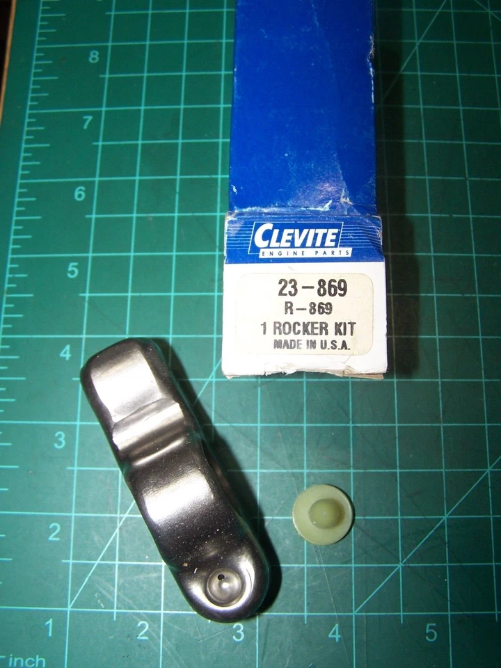 Braço balancim Clevite 23-869/214-1155 para Chevy, Buick, Pontiac 181 196 231 252 V6 - Imagem 1 de 3