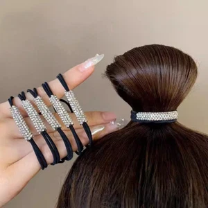 The Ponytail Hair Tie Is Simple And Versatile, With High Elastic Rubber Band AUT - Picture 1 of 14