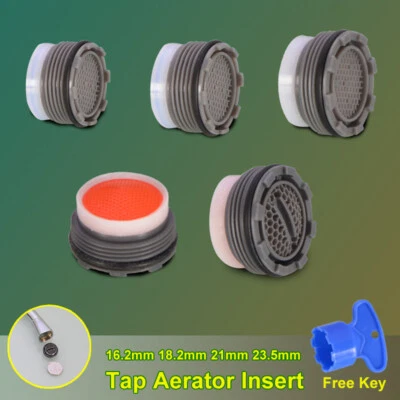 Perlator Strahlregler Wasserhahn Sieb Einsatz Düsenfilter ABS 16.2 18.2 21 23.5m - Bild 1 von 4