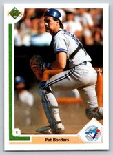 1991  Upper Deck #147 Pat Borders Toronto Blue Jays